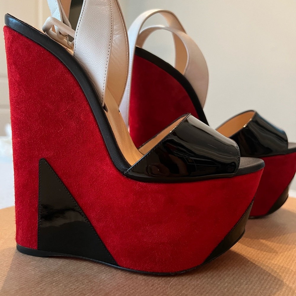 Christian Louboutin wedged espadrilles Tromploia 160